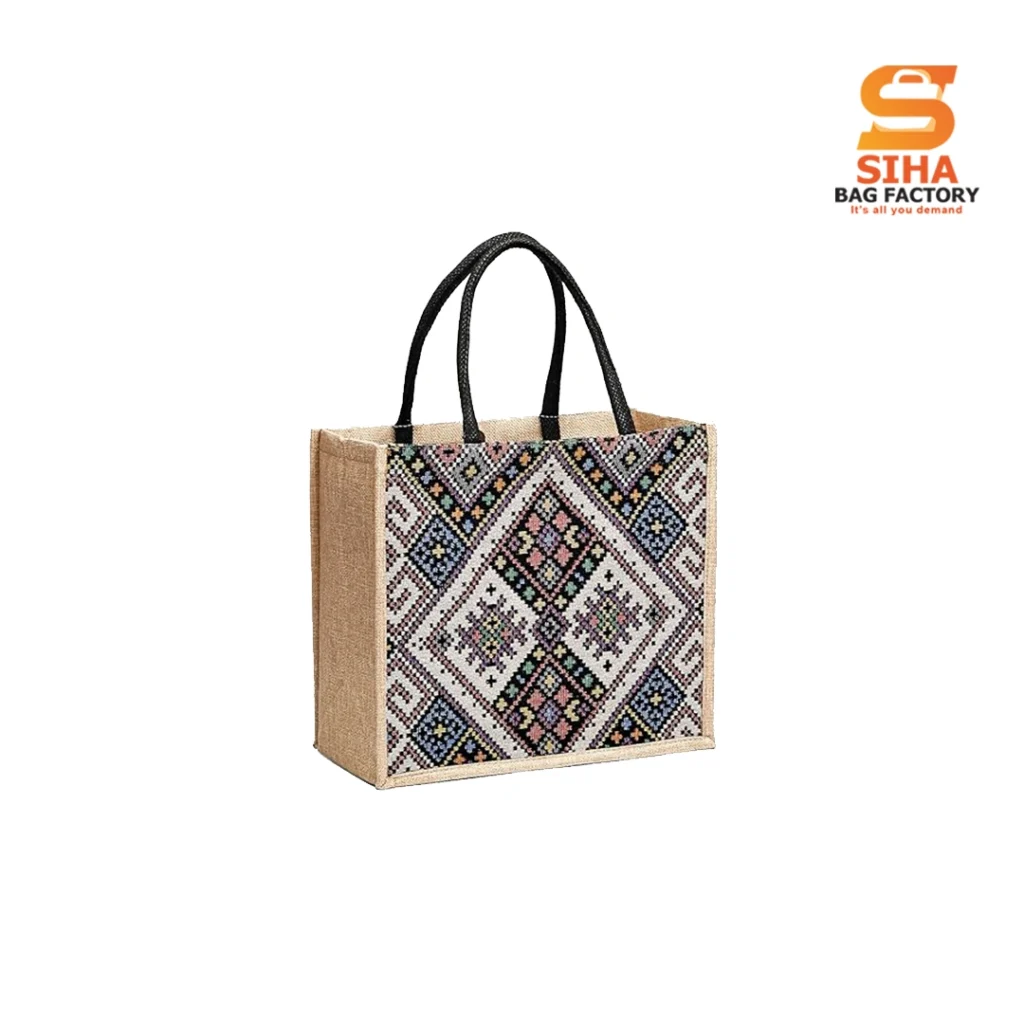 eco friendly jute side bag
