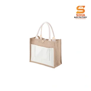 eco friendly jute side bag