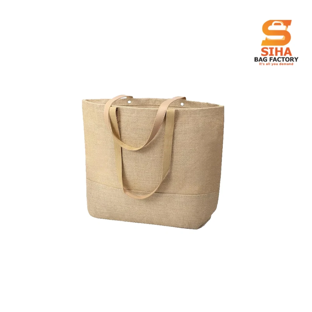 eco friendly jute side bag